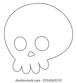 Halloween Coloring Page For Kids