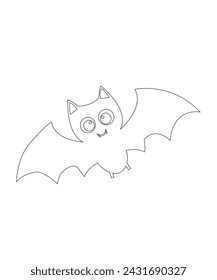 halloween coloring page for lovely kids
