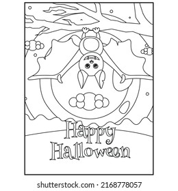 Halloween coloring pages for kids