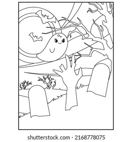 Halloween coloring pages for kids