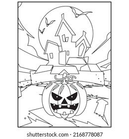 Halloween coloring pages for kids