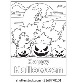 Halloween coloring pages for kids