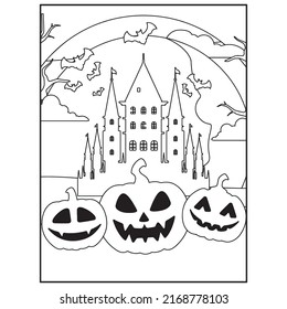 Halloween coloring pages for kids