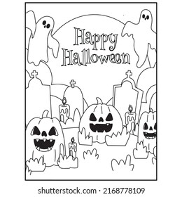 Halloween coloring pages for kids