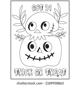 Halloween Coloring Pages For Kids