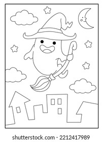 Halloween coloring pages for kids