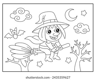 Halloween coloring pages for kids