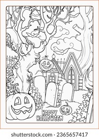 Halloween Coloring pages kids