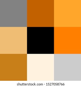 Halloween colors pattern, square pattern, halloween template, orange black gray beige and brown background pattern, autumn colors, fall colors, halloween background, geometric pattern