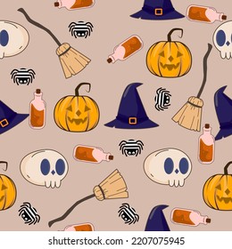 Halloween concept. Halloween background design.