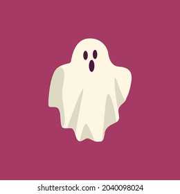 Halloween concept. halloween ghost. Cute ghost isolated