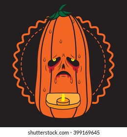 Halloween Concepts. Vector Illustration. Halloween Night Party. Trick or Treat.