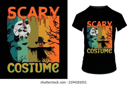 halloween costume lover t shirt design