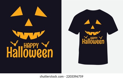 Halloween Costume T-shirt 2022 design. Happy Halloween T Shirt Design 