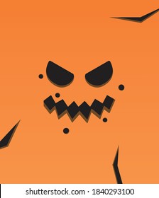 Halloween, Cover, Invitation, Ready to print. Editable 100% vector