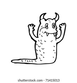 halloween creature cartoon