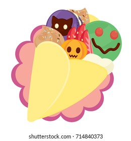 Halloween Crepe