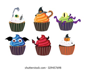 halloween cupcake
