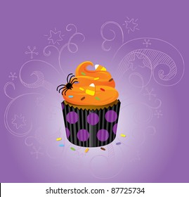 Halloween cupcake