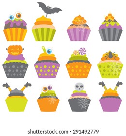 Halloween cupcakes