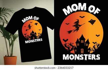Halloween custom trendy tshirt design