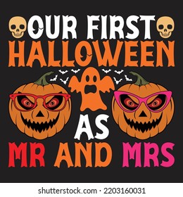 Halloween Custom vector t shirt design