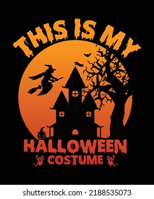 Halloween Custom Vector T-Shirt Design