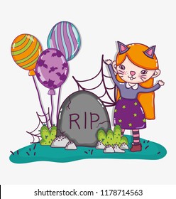 Halloween cute cartoons