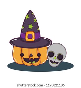 Halloween cute cartoons