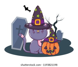 Halloween cute cartoons