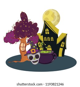 Halloween cute cartoons