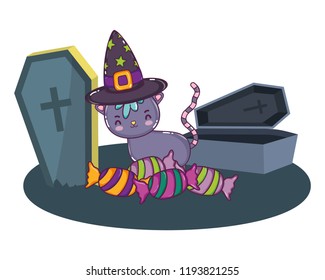 Halloween cute cartoons