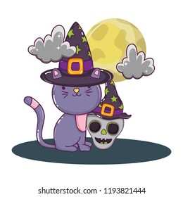 Halloween cute cartoons