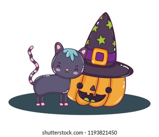 Halloween cute cartoons