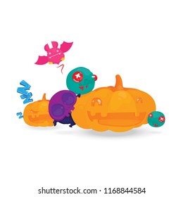 halloween cute characters