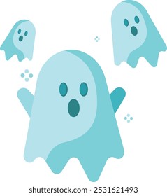 Halloween lindo fantasma boo disfraz miedo