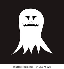 Halloween cute ghost graphic element 