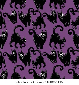 halloween cute item seamless vector design