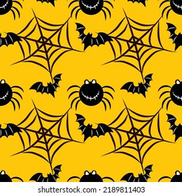 halloween cute item seamless vector design
