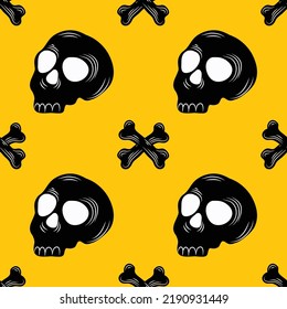 halloween lindo artículo diseño vectorial sin fisuras
