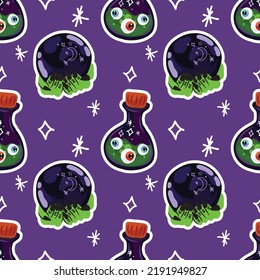 halloween adorable artículo semless vector design