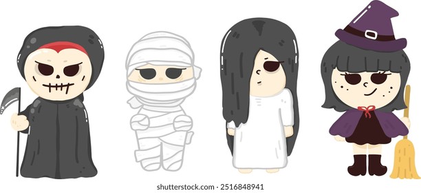 Halloween Cute Monster Costume Spooky Character