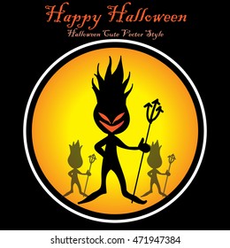 halloween cute vector