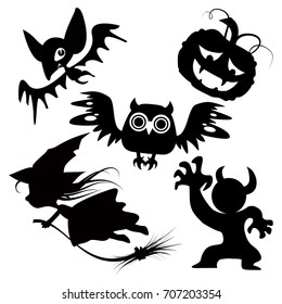 Halloween cute vector illustration