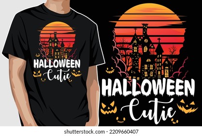 Halloween Cutie SVG Design Vector