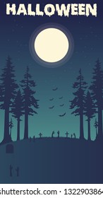 Halloween dark background