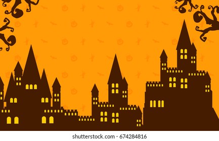 Halloween with dark castle collection