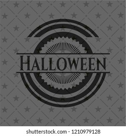 Halloween dark emblem
