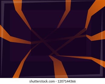 halloween dark template background purple and orange