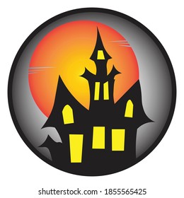 Halloween day celebration vector graphic illustration. It is suitable for application icons and web with the Helloween theme